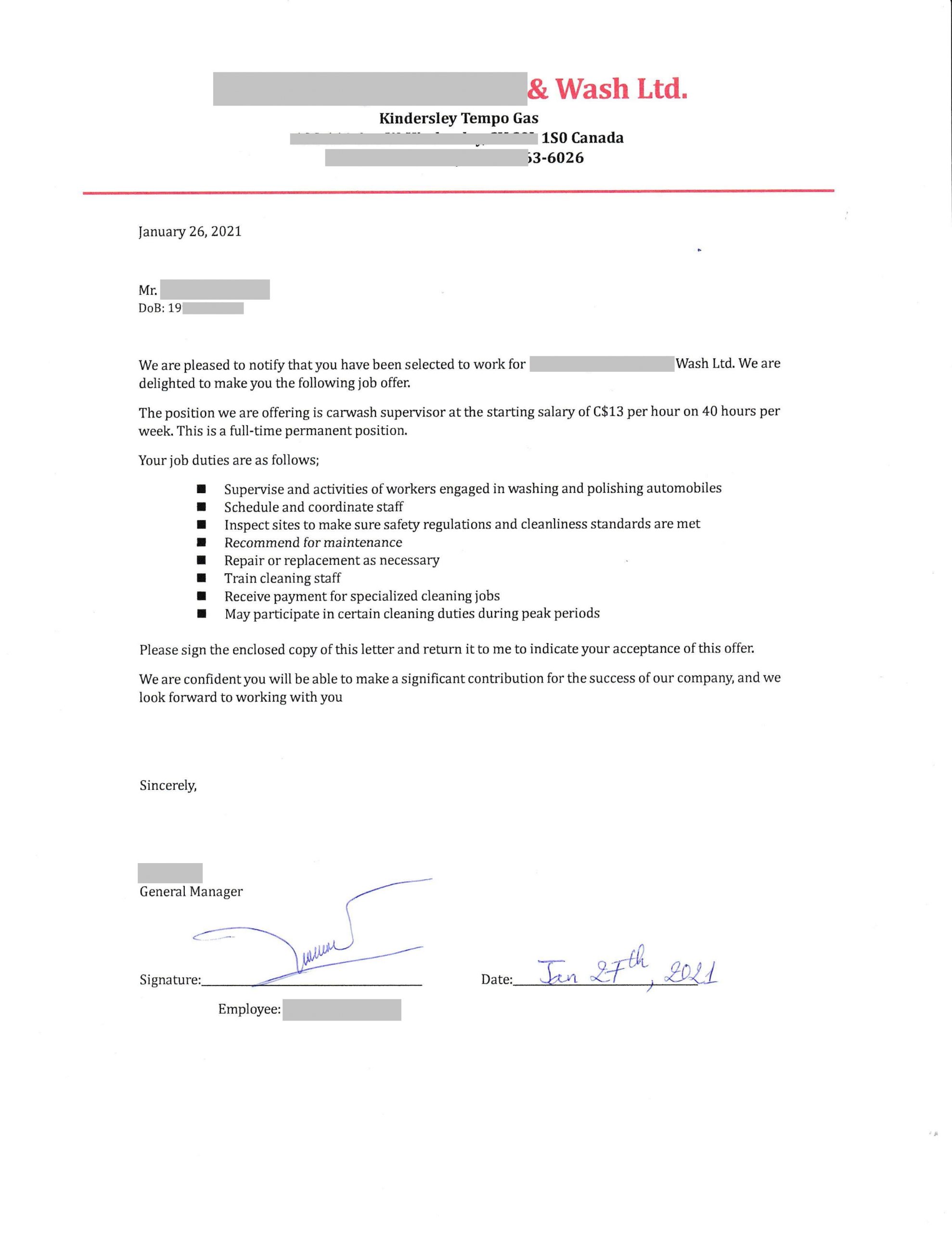 Chị N.T.M nhận visa diện Tay nghề Canada trang 2