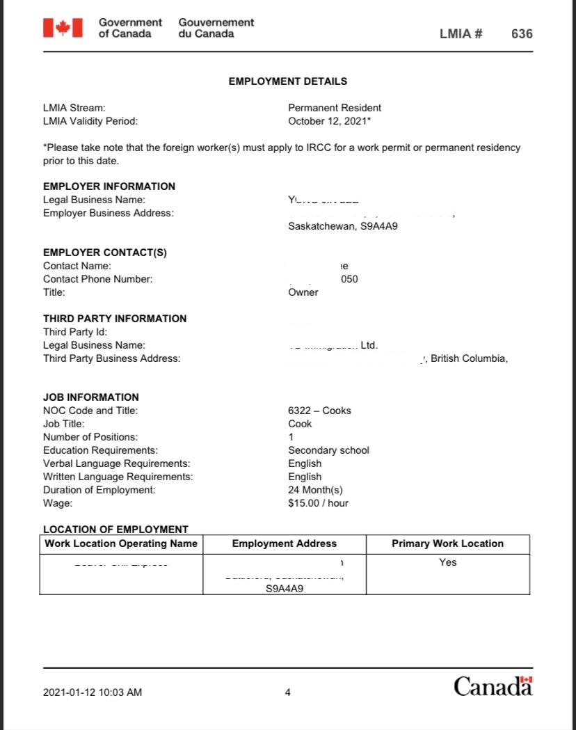 Anh T.D.T - Nhận job offer, vị trí Bếp vào ngày 13.01.2021. trang 4