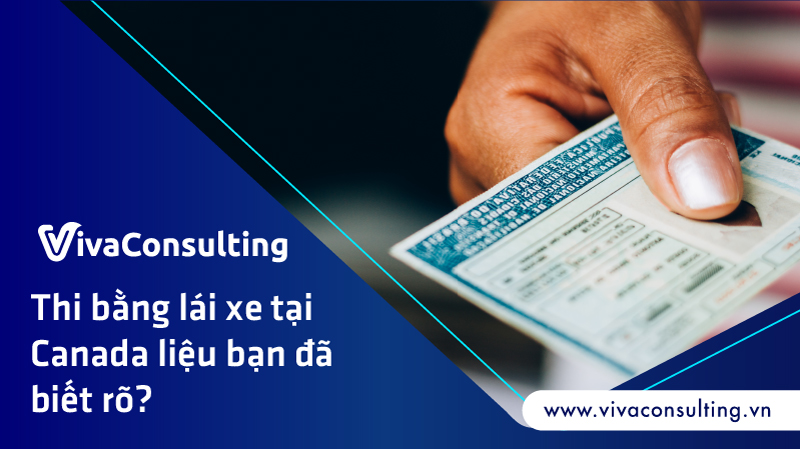 thi bằng lái xe ở canada