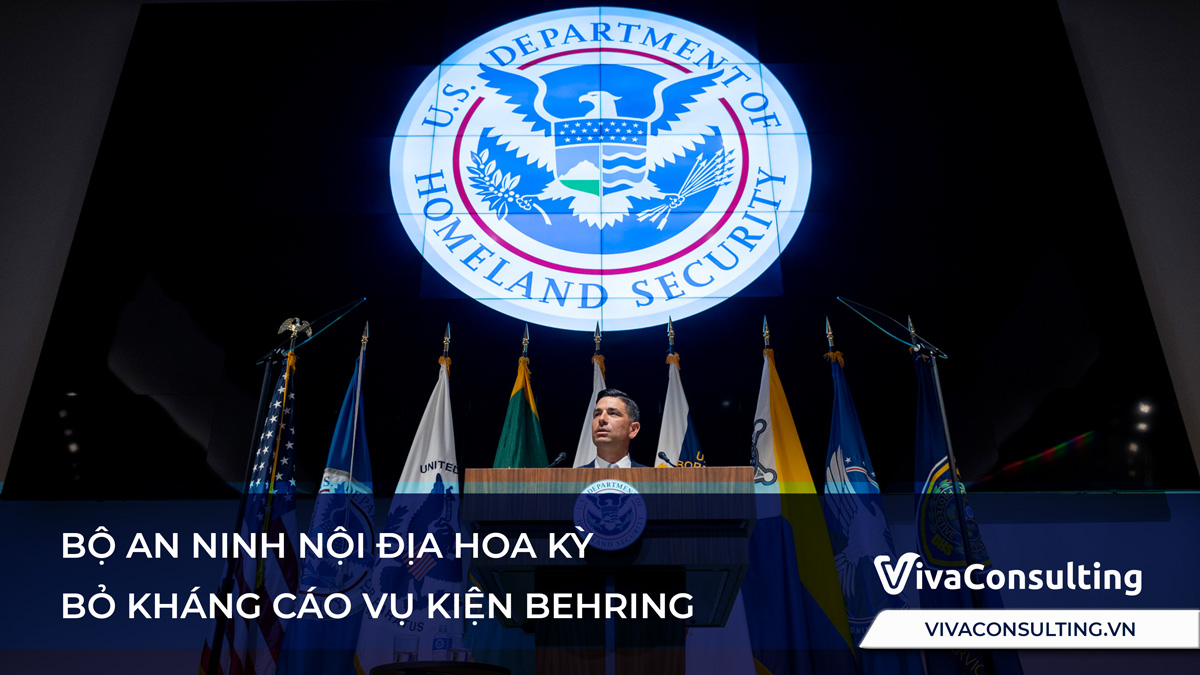 Bộ an ninh nội địa Hoa Kỳ bỏ kháng cáo vụ kiện Behring 1 Bộ an ninh nội địa Hoa Kỳ bỏ kháng cáo vụ kiện Behring