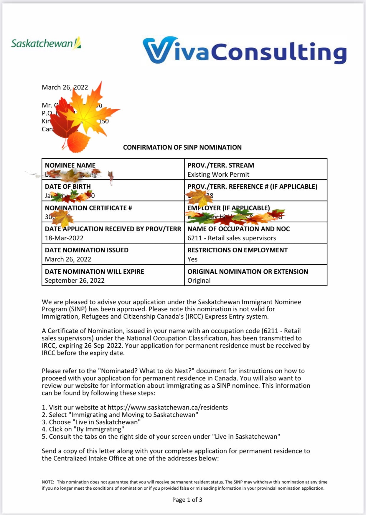 VỊ TRÍ ĐẦU BẾP TẠI SASKATCHEWAN ĐÃ CÓ CHỦ 1 279387811 5373143269370671 127317180101287638 n