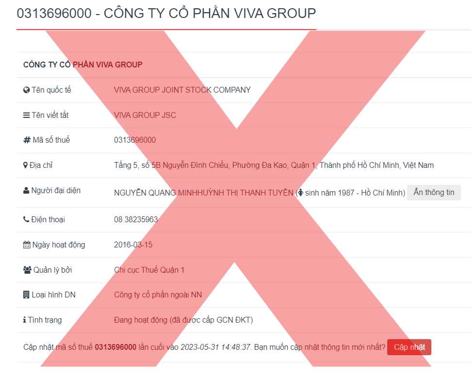 Cảnh báo lừa đảo: Giả mạo Viva Group lừa gạt ứng viên 1 1