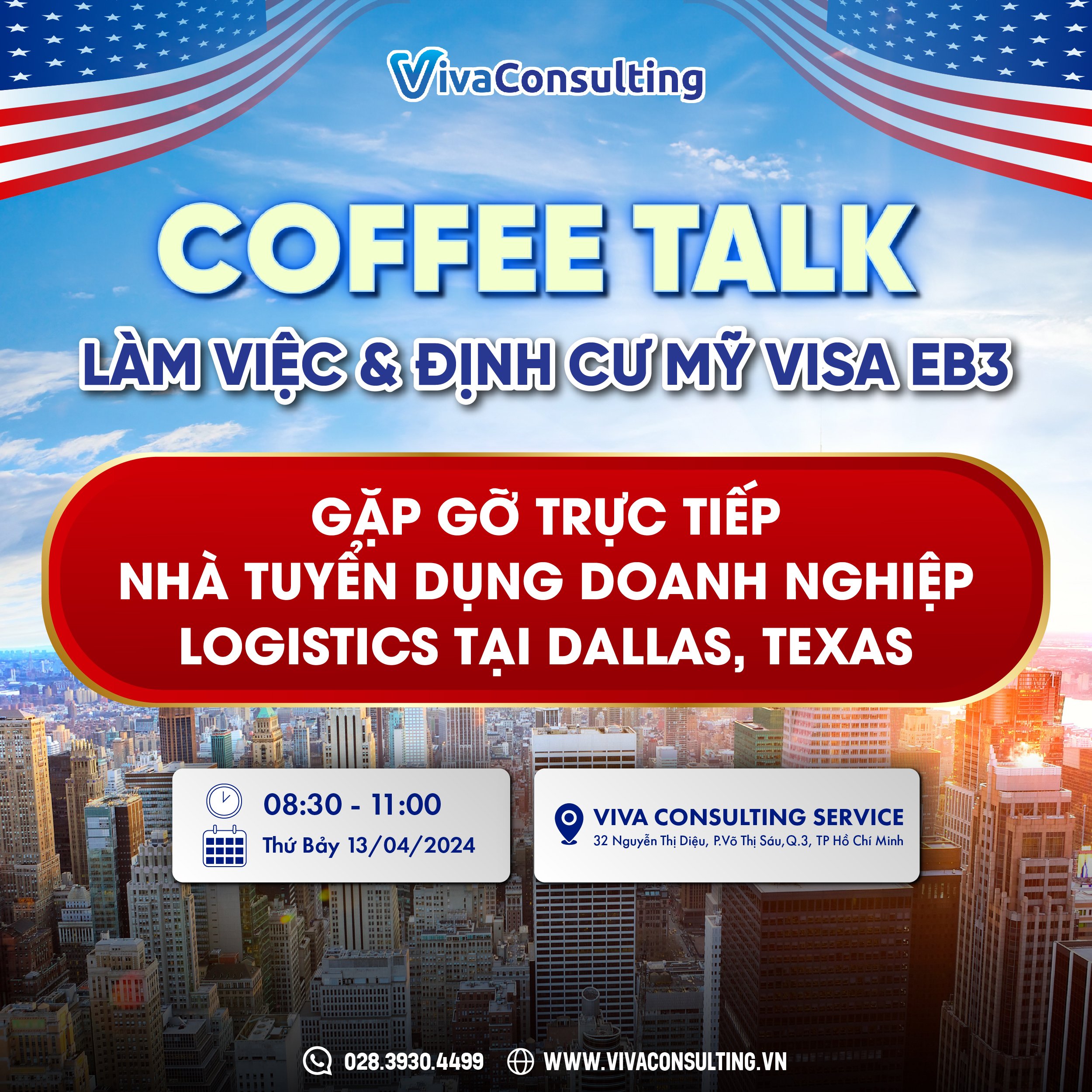 SỰ KIỆN THÁNG 4 ĐẶC BIỆT SẮP DIỄN RA - COFFEE TALK: LÀM VIỆC & ĐỊNH CƯ MỸ VISA EB3 2 z5318970012140 d15f97ec274e1bd242c94da65cc961ee