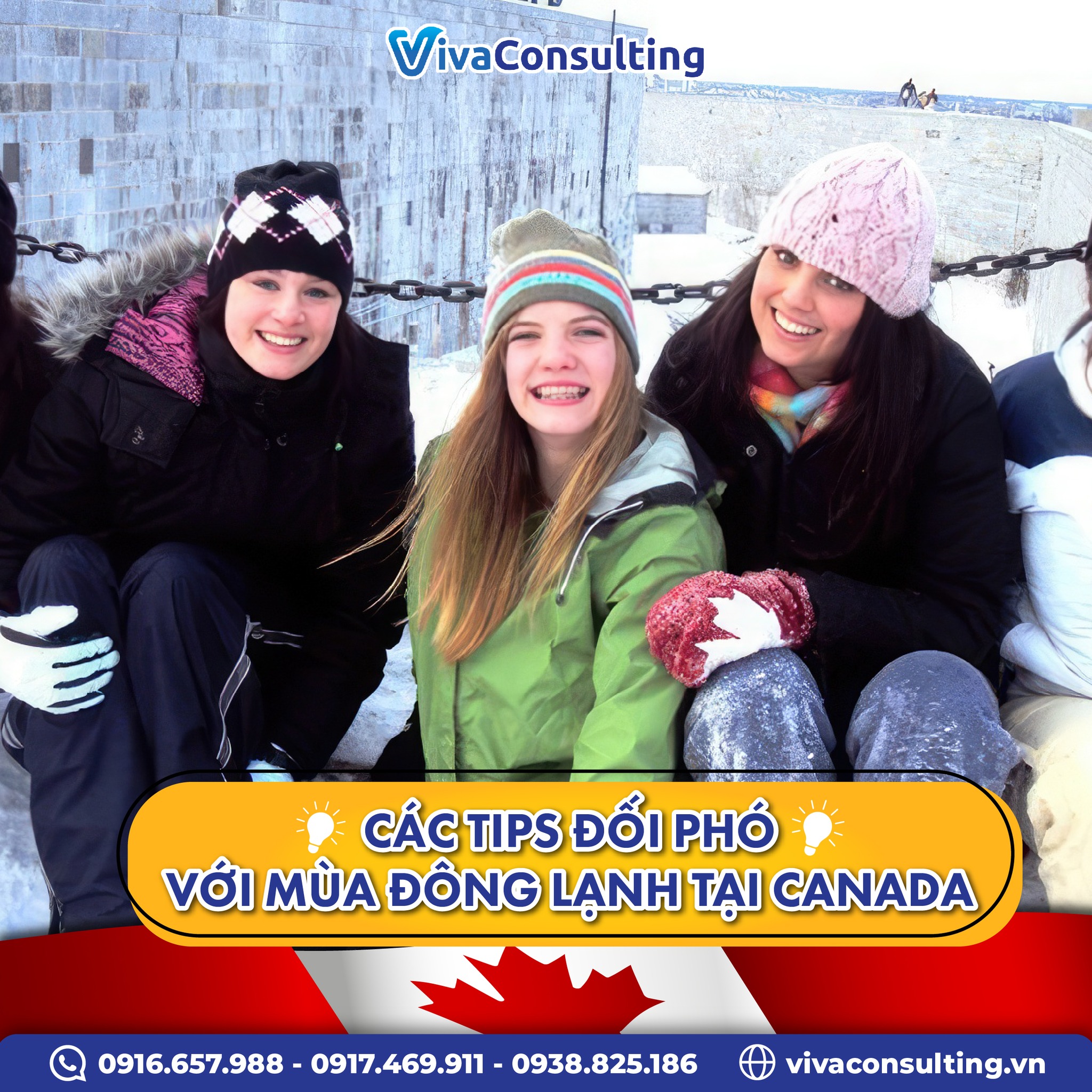 6 TIPS ĐỐI PHÓ VỚI MÙA ĐÔNG LẠNH TẠI CANADA