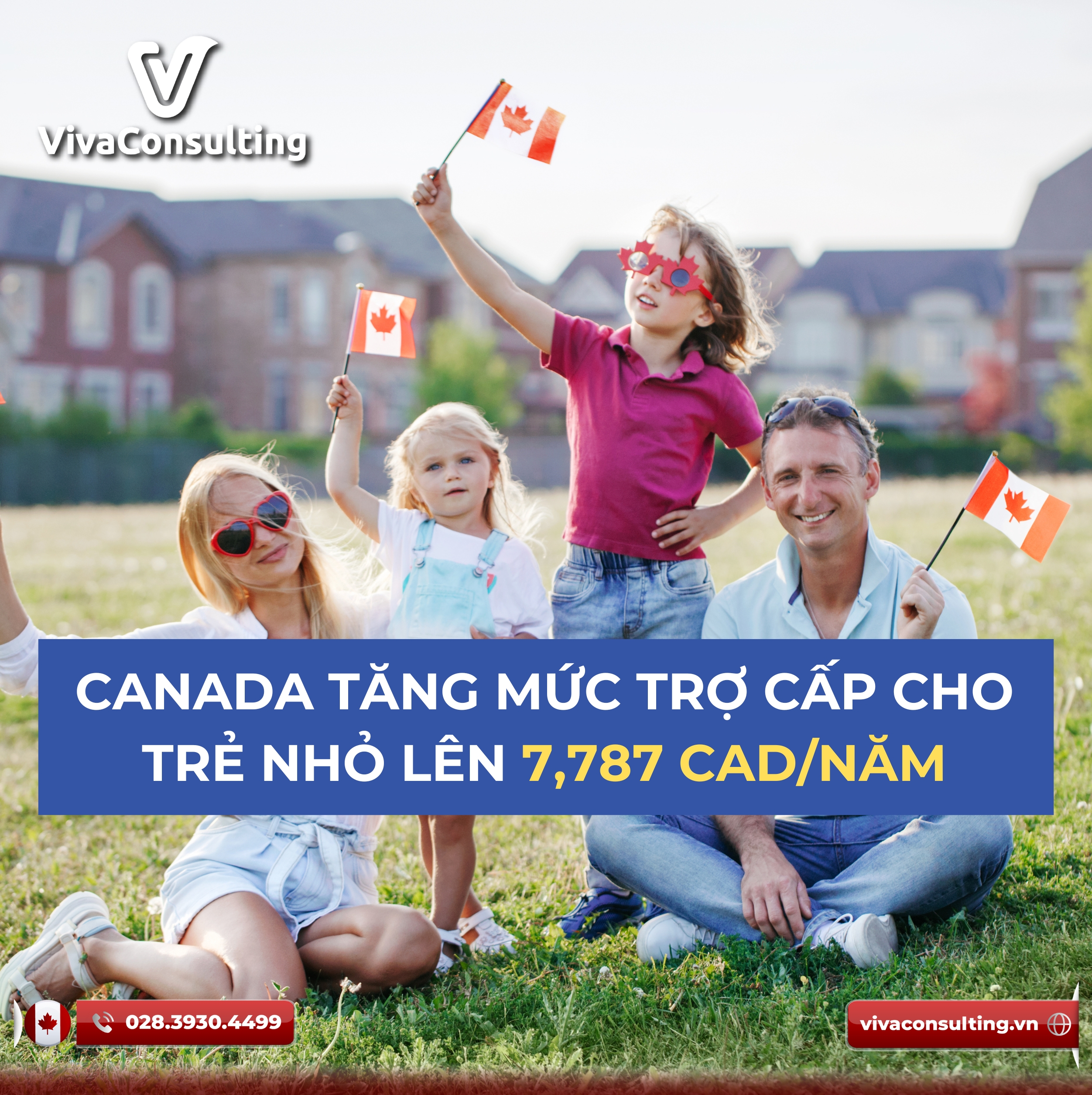 CANADA TĂNG MỨC TRỢ CẤP CHO GIA ĐÌNH CÓ CON NHỎ LÊN ĐẾN $7,787 MỖI NĂM