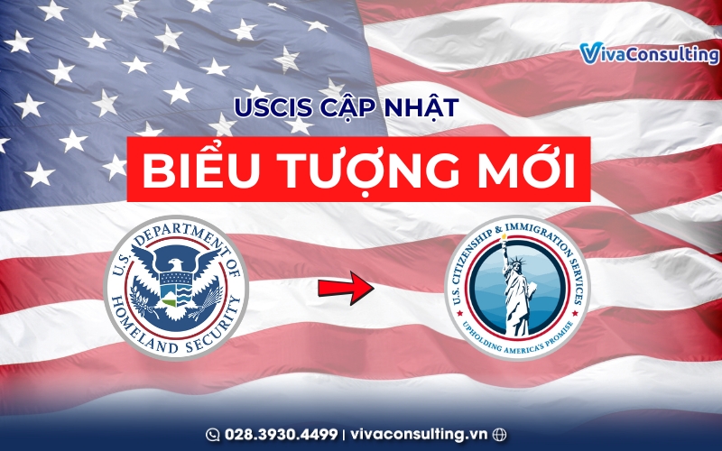USCIS CẬP NHẬT BIỂU TƯỢNG MỚI